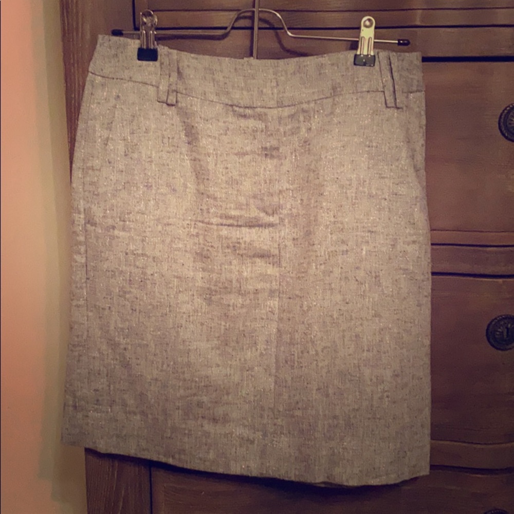 Loft Linen Blend Skirt